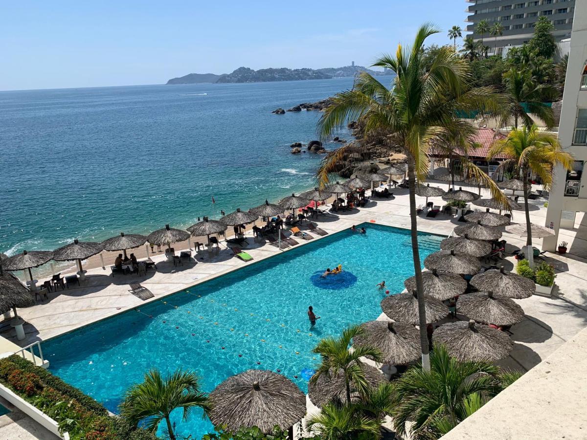 Suite Frente Al Mar En El Corazon De Acapulco Exteriör bild